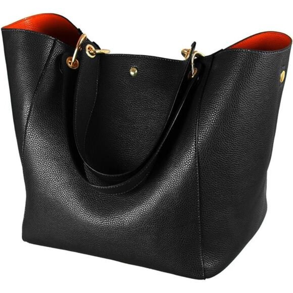 Large Work Tote Bag for Women Designer Handbag Travel Crossbody Purse Bucket Bag - Picture 1 of 7